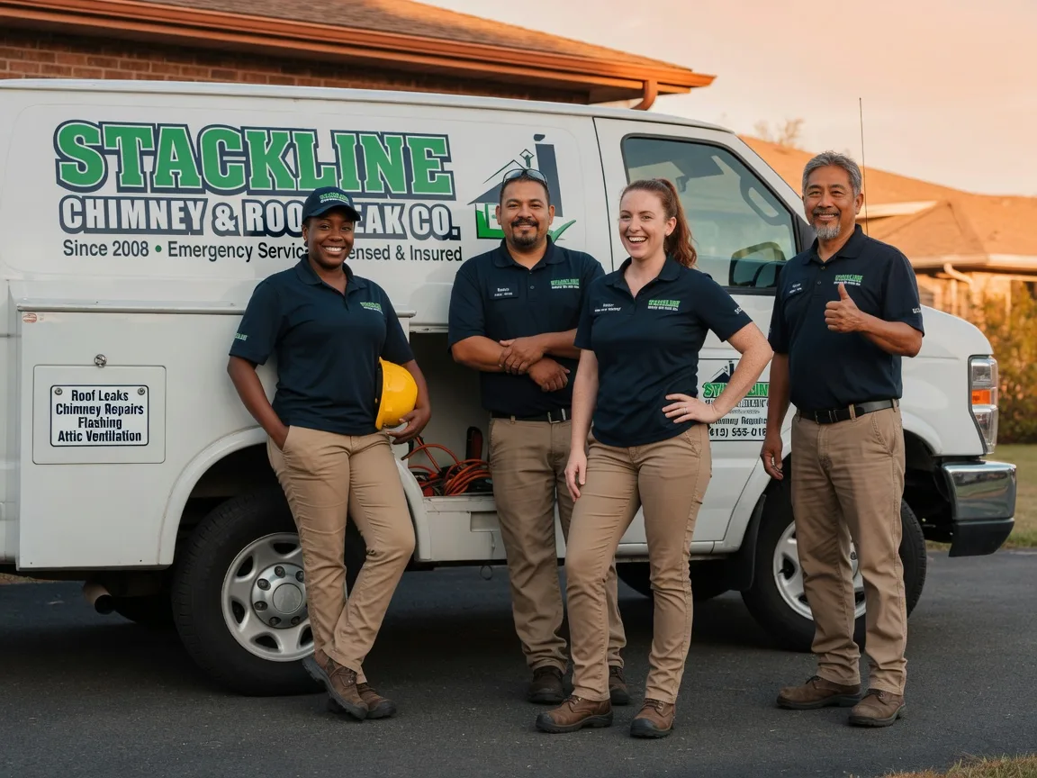 Chimney flashing repair company in Goodwell, OK